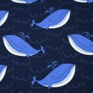 100x150 cm baumwolljersey wale marine