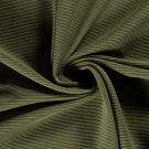 Ottoman ripp-jersey uni tannengrün