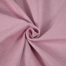 50x70 cm bündchenstoff gestreift 1mm mauve