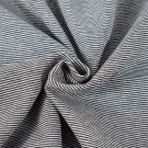50x70 cm bündchenstoff gestreift 1mm schwarz