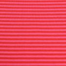 50x70 cm bündchenstoff gestreift 4mm rot/pink
