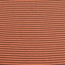 50x70 cm bündchenstoff gestreift 2mm taupe/orange
