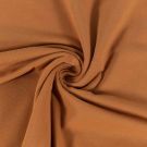 100x150 cm bloomingfabrics baumwolljersey pecan braun