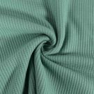 Waffeljersey jersey altgrün blooming fabrics