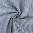 100x140 cm bloomingfabrics waffeljersey hellgrau