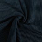 Waffeljersey jersey schwarz blooming fabrics