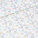 100x150 cm baumwolljersey digitaldruck vintage tulpen offwhite blooming fabrics