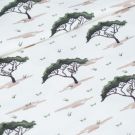 100x150 cm baumwolljersey digitaldruck affenbaum offwhite blooming fabrics