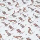 100x150 cm baumwolljersey digitaldruck gepard offwhite blooming fabrics