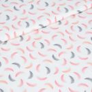 100x150 cm baumwolljersey digitaldruck federn offwhite blooming fabrics
