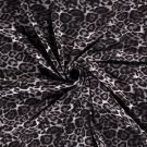Jersey stoff discharge bedruckt tiere schwarz