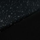 Softshell digitaldruck tropfen schwarz