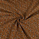 Baumwolljersey leopard camel