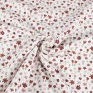 Baumwolljersey blumen offwhite