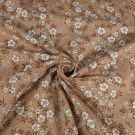 Baumwolljersey blumen terrarosa