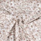 Baumwolljersey blumen offwhite