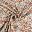 Baumwolljersey blumen offwhite