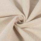 Bündchenstoff gestreift 1mm beige/offwhite