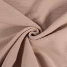 Ottoman ripp-jersey uni hellrosa