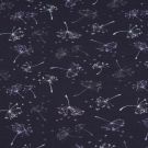 Baumwolljersey pusteblumen dunkelviolett