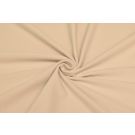 Baumwolljersey velvet touch uni beige
