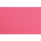 50x70 cm bündchenstoff gestreift 2mm pink/rosa