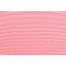 50x70 cm bündchenstoff gestreift 2mm rosa/hellrosa