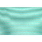 50x70 cm bündchenstoff gestreift 2mm mint/light mint