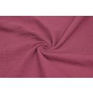 100x130cm baumwoll musselin uni fuchsia