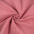 50x70cm bündchenstoff gestreift 1mm rot