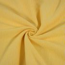 Bündchenstoff gestreift 1mm gelb