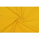 Baumwolljersey velvet touch uni senf/ocker