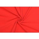 Baumwolljersey velvet touch uni rot
