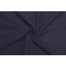 Baumwolljersey velvet touch uni marine