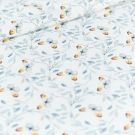 100x150 cm baumwolljersey digitaldruck schmetterlinge & pflanzen offwhite blooming fabrics