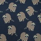 100x150 cm baumwolljersey waschbären marine