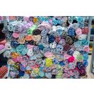 Mädchen-stoffpaket: 7x baumwolljersey-coupons à 50 cm