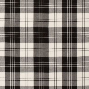 Gabardine karo schwarz/weiß