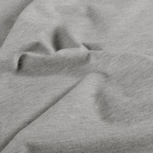 Jersey meliert hellgrau