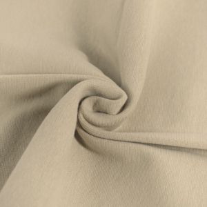 Bündchenstoff beige