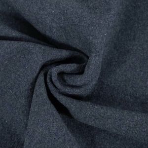 50x70 cm bündchenstoff meliert marine