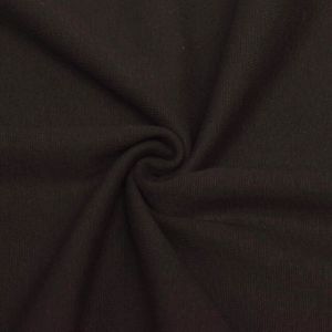 50x70 cm organic-baumwolle bündchenstoff schwarz