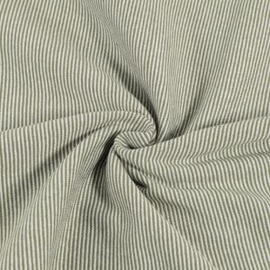 50x70 cm bündchenstoff gestreift 1mm tannengrün