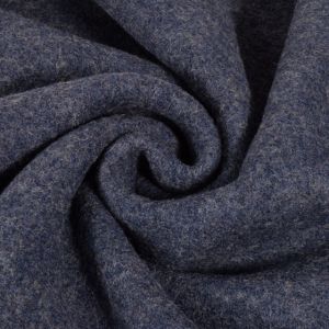Wollwalk/walkloden meliert lila-blau