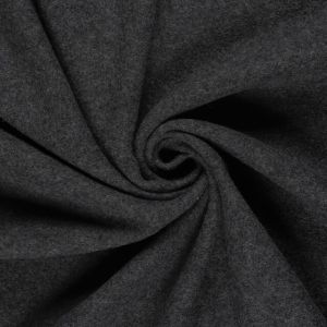 Wollwalk/walkloden meliert grau