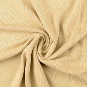 Strickjersey uni sand