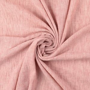 Leinen look stoff uni braun