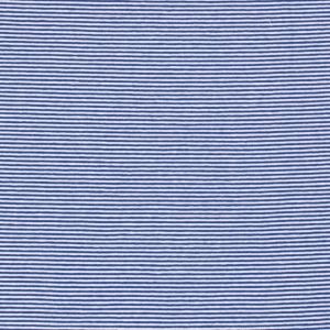 Baumwolljersey gestreift 2mm kobalt