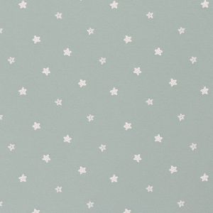 Baumwolljersey seesterne babyblau