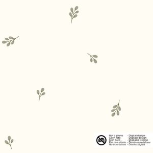 Baumwoll musselin zweige offwhite